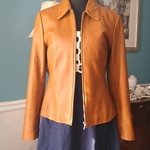Ann Taylor leather jacket